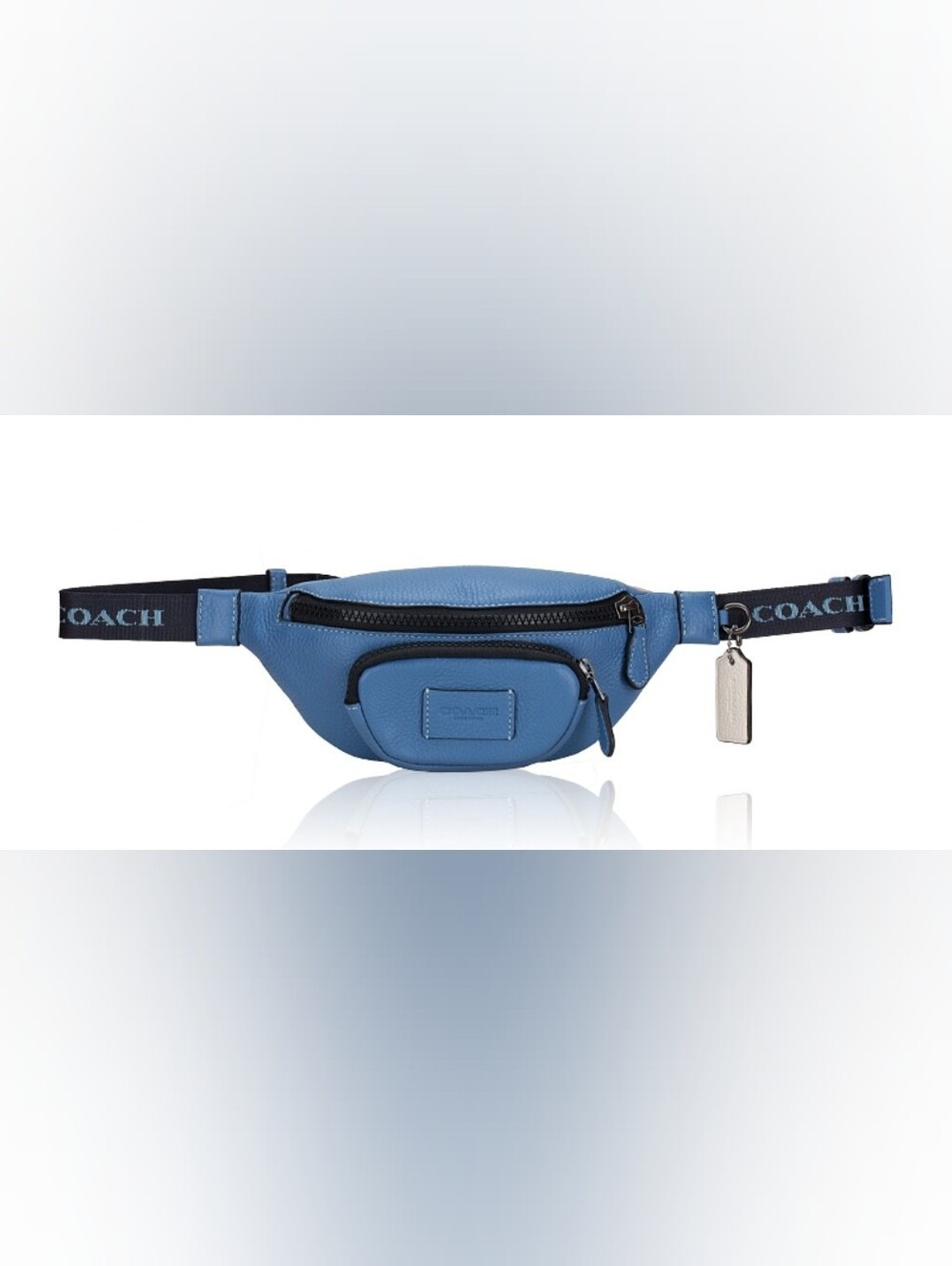 Coach CE649 Sprint Belt Bag Sky Blue - Picture 11 of 11